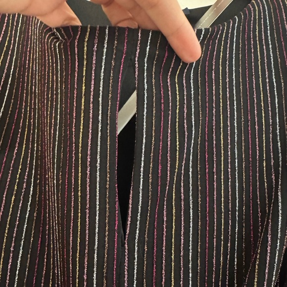 French connection. Elegant Black Striped Dress 👗
* New with tags 🏷️ - Picture 8 of 10